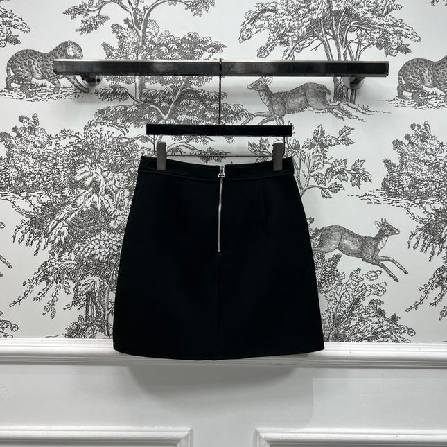 LV 25S HIGH WAIST A-LINE SHORT DRESS 263093