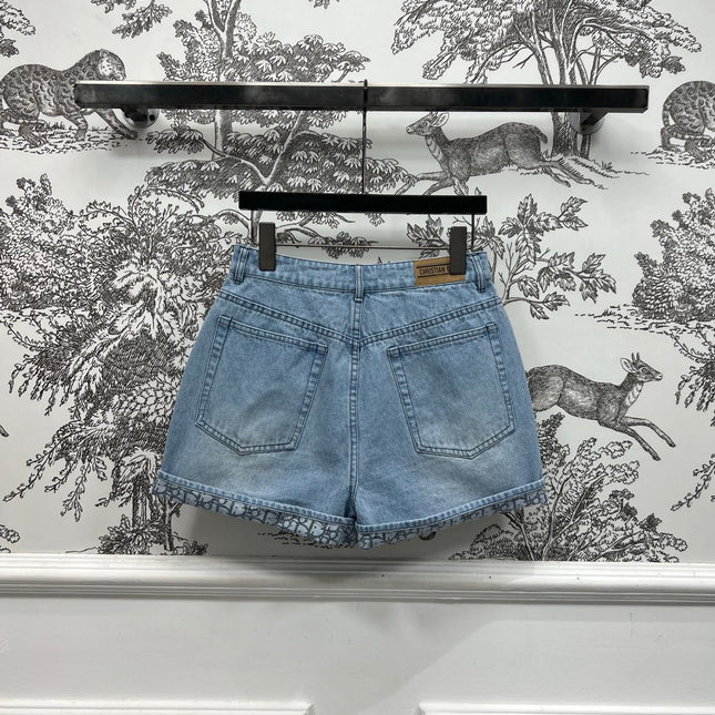 SHORT PANT DENIM JACQUARD SLATE BLUE 266726