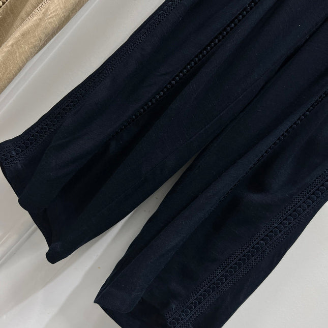 DIOR LINEN LACE PANTS 268742