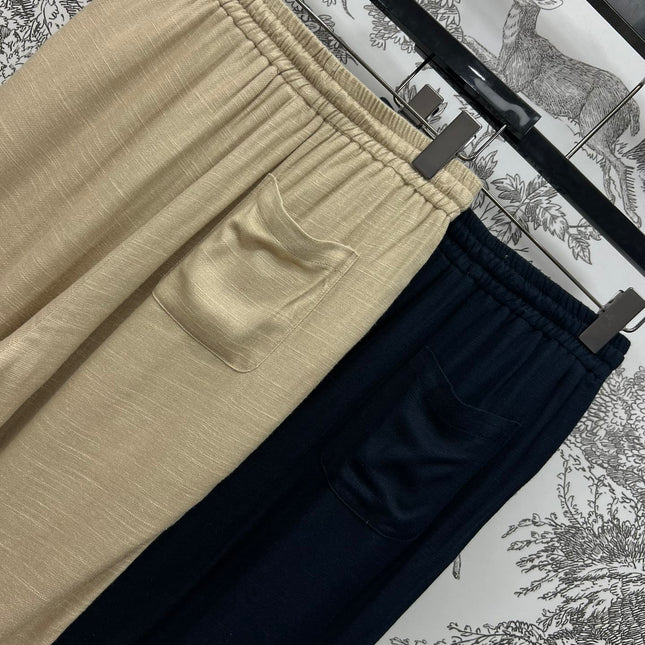 DIOR LINEN LACE PANTS 268742