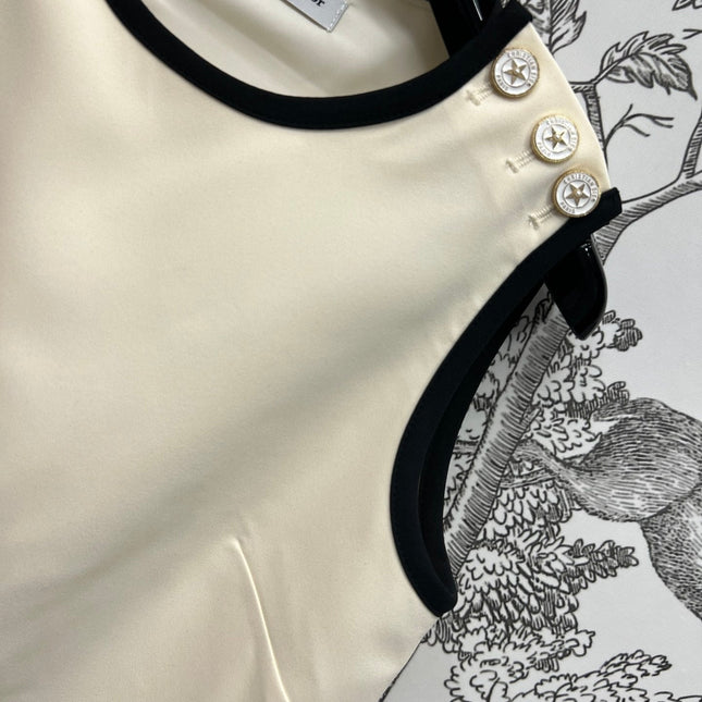 DIOR SLEEVELESS SHIFT DRESS 268749