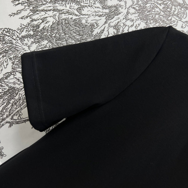 LOEWE SHORT SLEEVE CREW NECK ORGANZA DRESS 268755