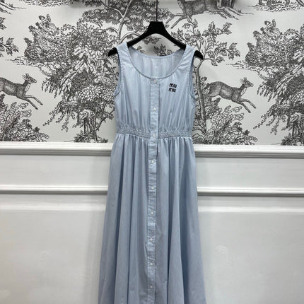 MIUMIU SLEEVELESS DRESS 268439