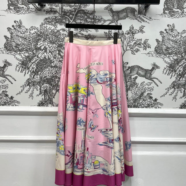 DIOR SUMMER PRINTED SHIFT DRESS 274560