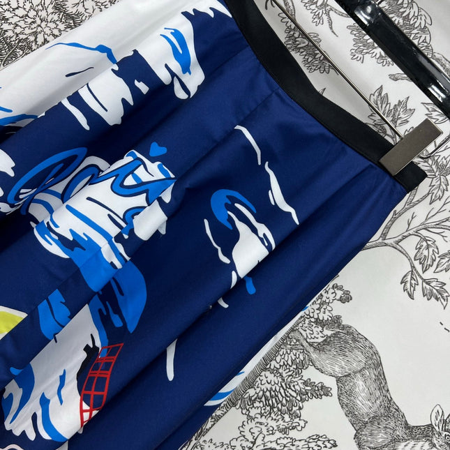 DIOR SUMMER PRINTED SHIFT DRESS 274561