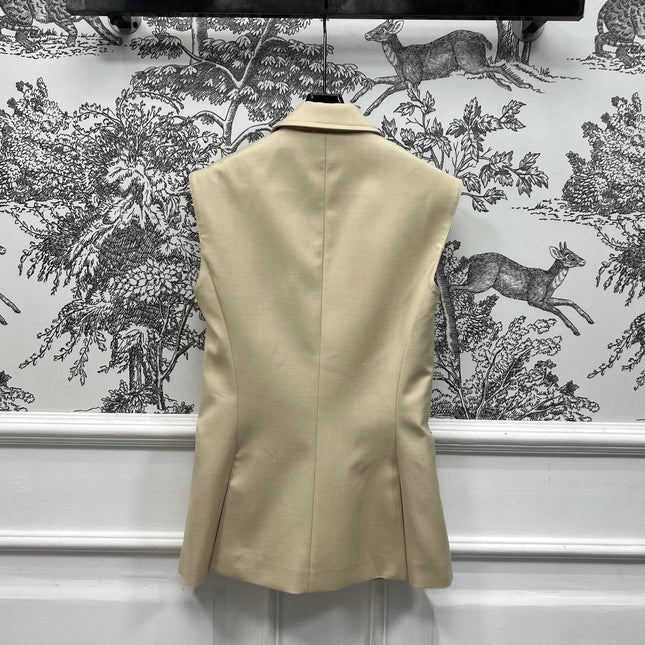 LV SLEEVELESS V-NECK VEST JACKET 274514