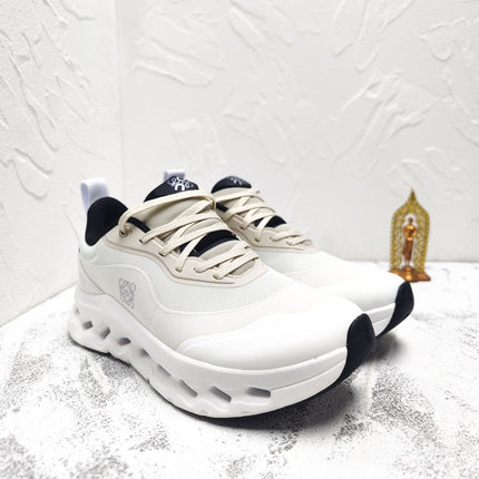 CLOUDTILT 2.0 SNEAKER PALE GRAY CALFSKIN AND BREATHABLE MESH