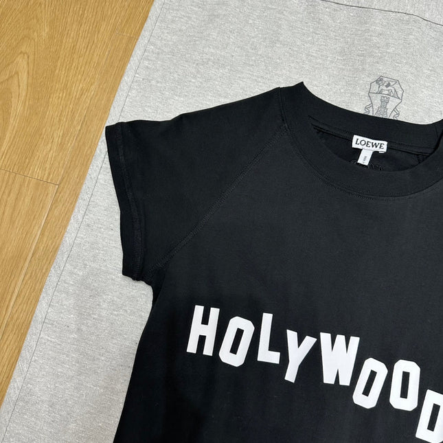 Loewe 25 Shhot Sleeved T-shirt Cotton