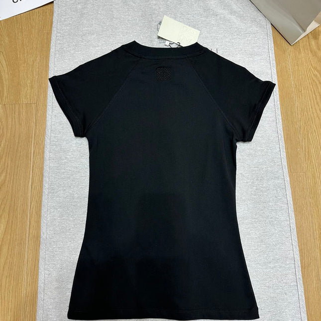Loewe 25 Shhot Sleeved T-shirt Cotton