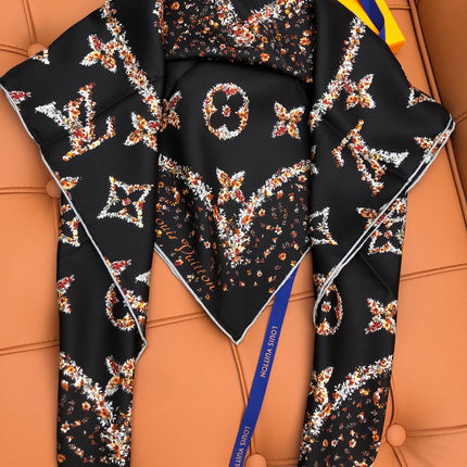LV SCARF 90 CM IN SILK 704582