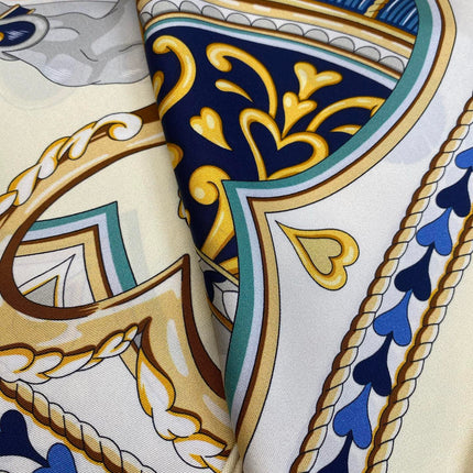 HERMES 25S SCARF 90 IN SILK 709686