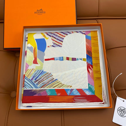 HERMES 25S SCARF 90 IN SILK 718483