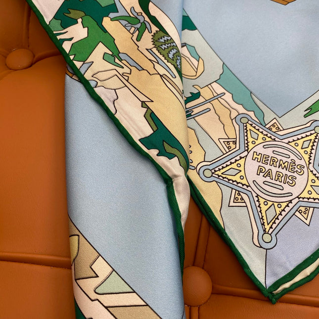 HERMES 25S SCARF 90 IN SILK 718482