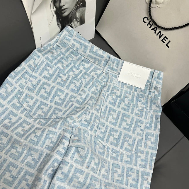 FF 25 Monogram Light Blue Jean