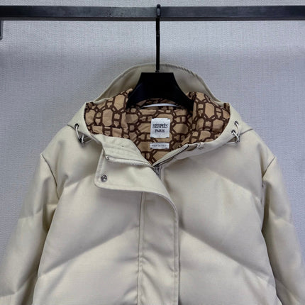 HERMES 25S HOODED DOWN JACKET 219