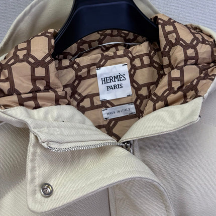 HERMES 25S HOODED DOWN JACKET 219