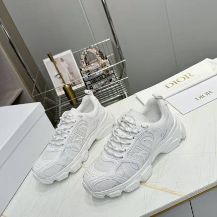 CD CHORONO SNEAKER IN WHITE MESH