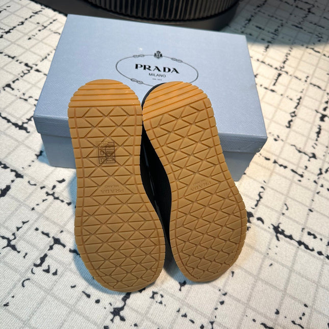 PRA SPORTY STYLE LOAFERS BLACK CALFSKIN