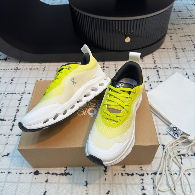 LW CLOUDTILT 2.0 SNEAKER WHITE AND LEMON POLYESTER