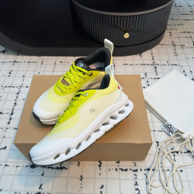 LW CLOUDTILT 2.0 SNEAKER WHITE AND LEMON POLYESTER