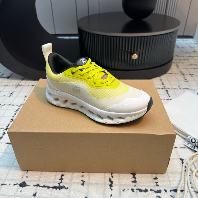 LW CLOUDTILT 2.0 SNEAKER WHITE AND LEMON POLYESTER