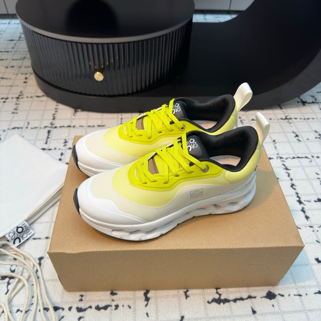 LW CLOUDTILT 2.0 SNEAKER WHITE AND LEMON POLYESTER