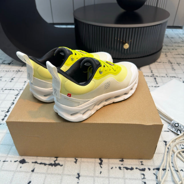 LW CLOUDTILT 2.0 SNEAKER WHITE AND LEMON POLYESTER