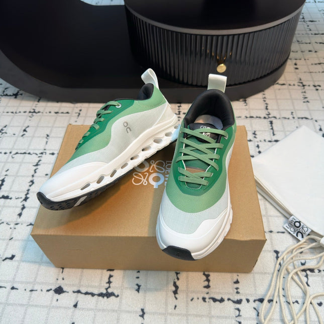 LW CLOUDTILT 2.0 SNEAKER WHITE AND GREEN POLYESTER