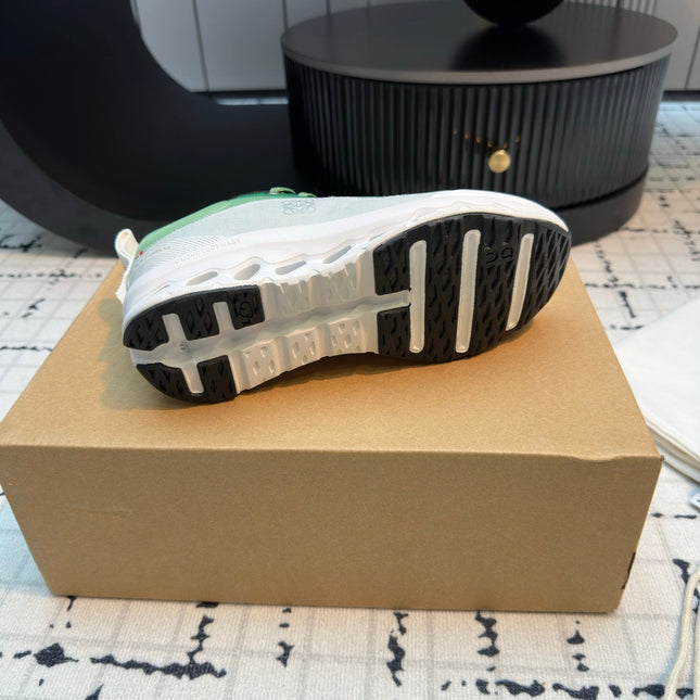 LW CLOUDTILT 2.0 SNEAKER WHITE AND GREEN POLYESTER