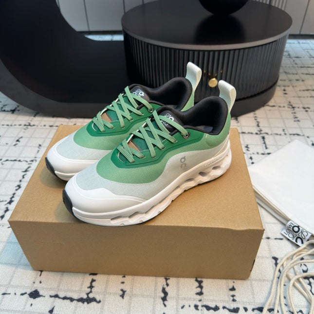 LW CLOUDTILT 2.0 SNEAKER WHITE AND GREEN POLYESTER