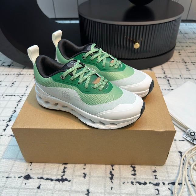 LW CLOUDTILT 2.0 SNEAKER WHITE AND GREEN POLYESTER