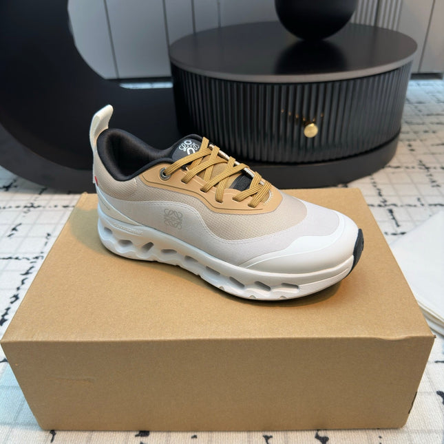 LW CLOUDTILT 2.0 SNEAKER TAN AND WHITE POLYESTER