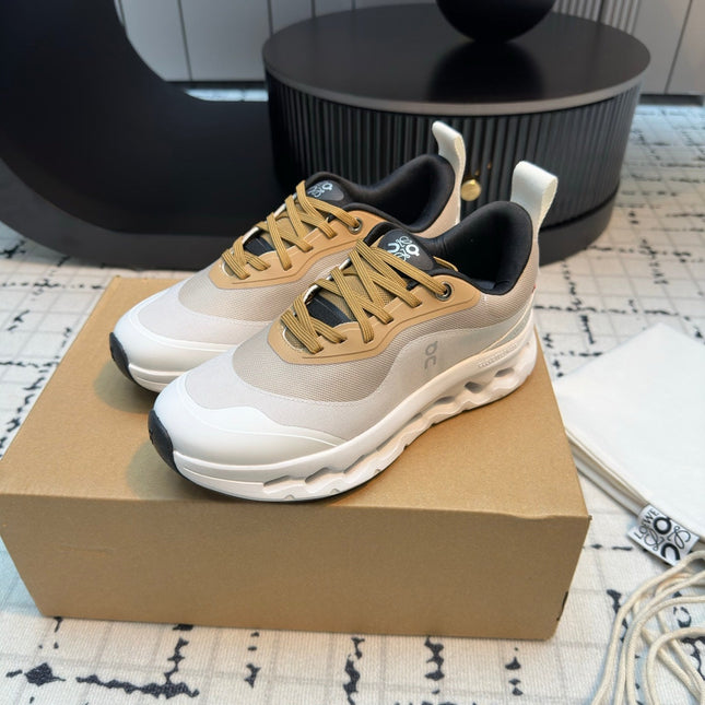 LW CLOUDTILT 2.0 SNEAKER TAN AND WHITE POLYESTER