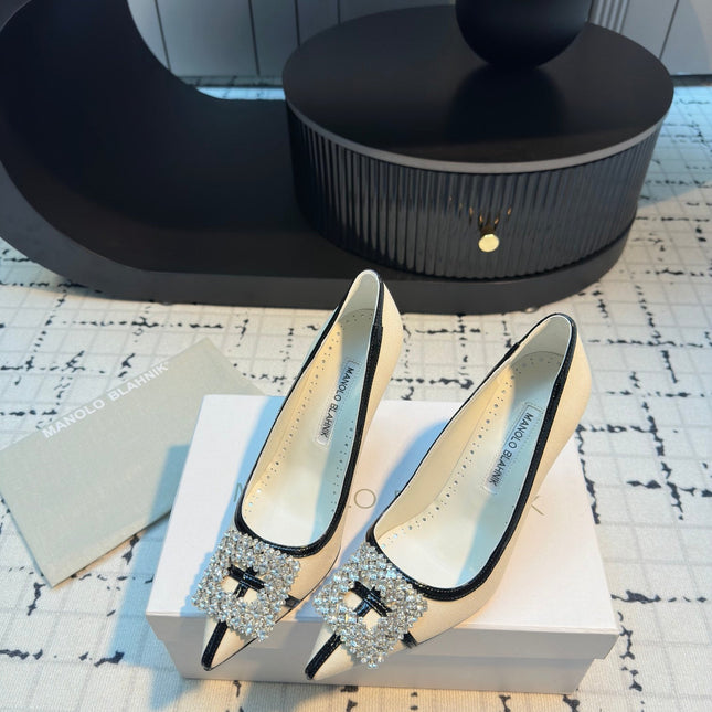 HANGISI 100 MM IN WHITE SUEDE