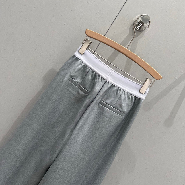 Loewe 25 Print Ribbed Waist Trousers Cotton