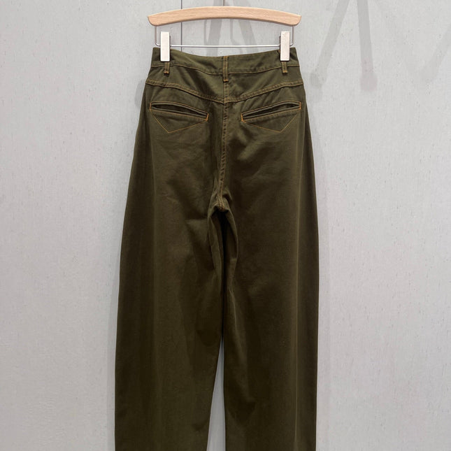 Loewe 25 Straight Wide-leg Jeans Cotton