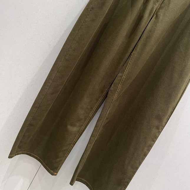 Loewe 25 Straight Wide-leg Jeans Cotton