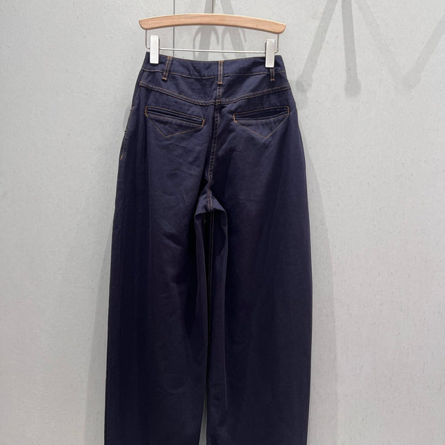 Loewe 25 Straight Wide-leg Jeans Cotton