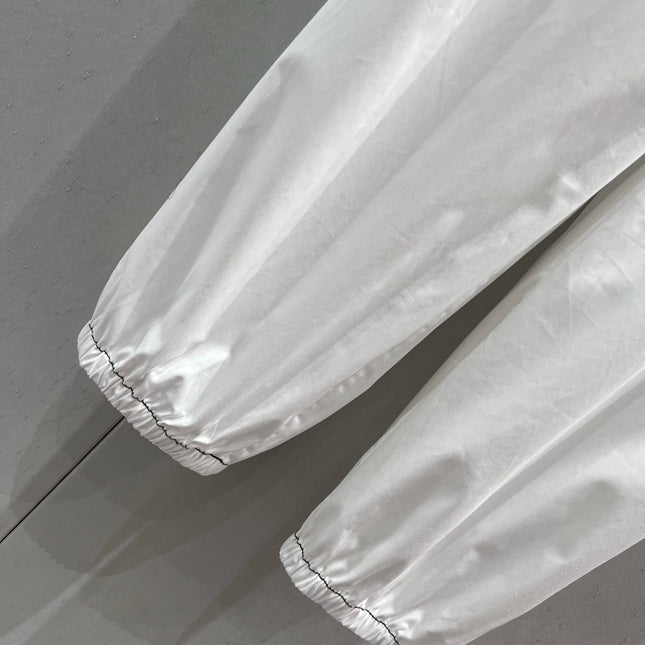 CC 25 Cropped Pant White Cotton