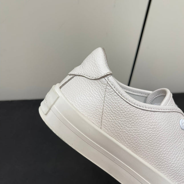 LP CLASSIC BISCUIT SNEAKERS WHITE CALFSKIN