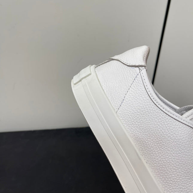 LP CLASSIC BISCUIT SNEAKERS WHITE WITH MULTI-COLOR LACES CALFSKIN