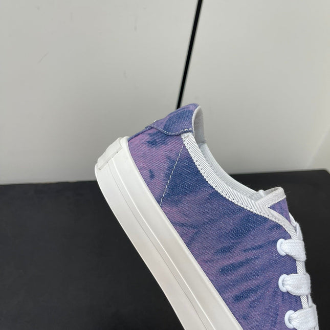 LP CLASSIC BISCUIT SNEAKER LAPIS CALFSKIN