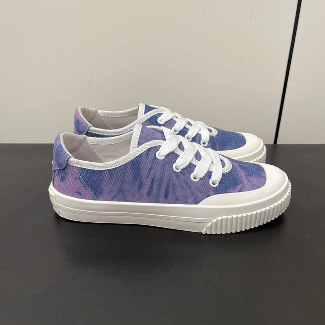 LP CLASSIC BISCUIT SNEAKER LAPIS CALFSKIN