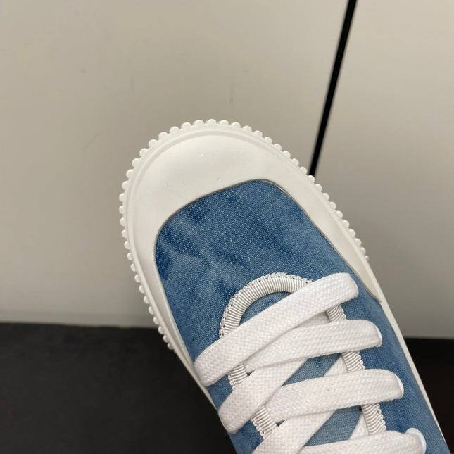 LP CLASSIC BISCUIT SNEAKER SKY CALFSKIN