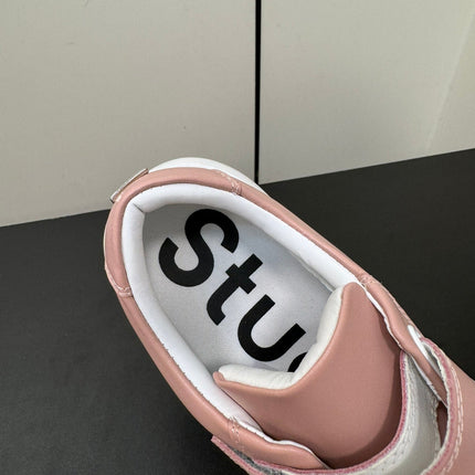 ACNE STUDIO SNEAKER IN SALMON PINK LAMBSKIN