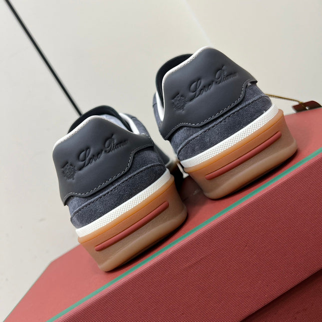 LP 25S TENNIS WALK SNEAKERS IN BLUE GRAY SUEDE