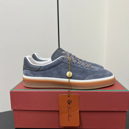 LP 25S TENNIS WALK SNEAKERS IN BLUE GRAY SUEDE