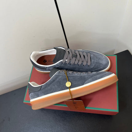 LP 25S TENNIS WALK SNEAKERS IN BLUE GRAY SUEDE