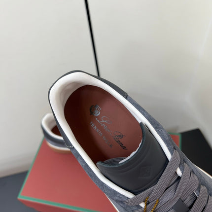 LP 25S TENNIS WALK SNEAKERS IN BLUE GRAY SUEDE