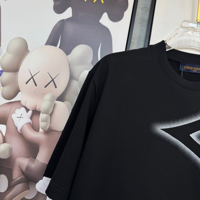 LV BLACK COTTON T-SHIRT 238913